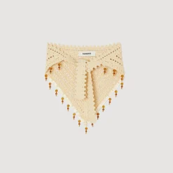 Femme SANDRO Bandana En Crochet