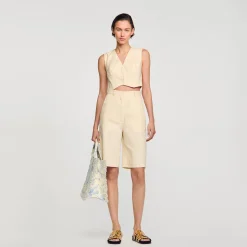 Femme SANDRO Bermuda Droit