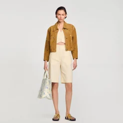 Femme SANDRO Bermuda Droit