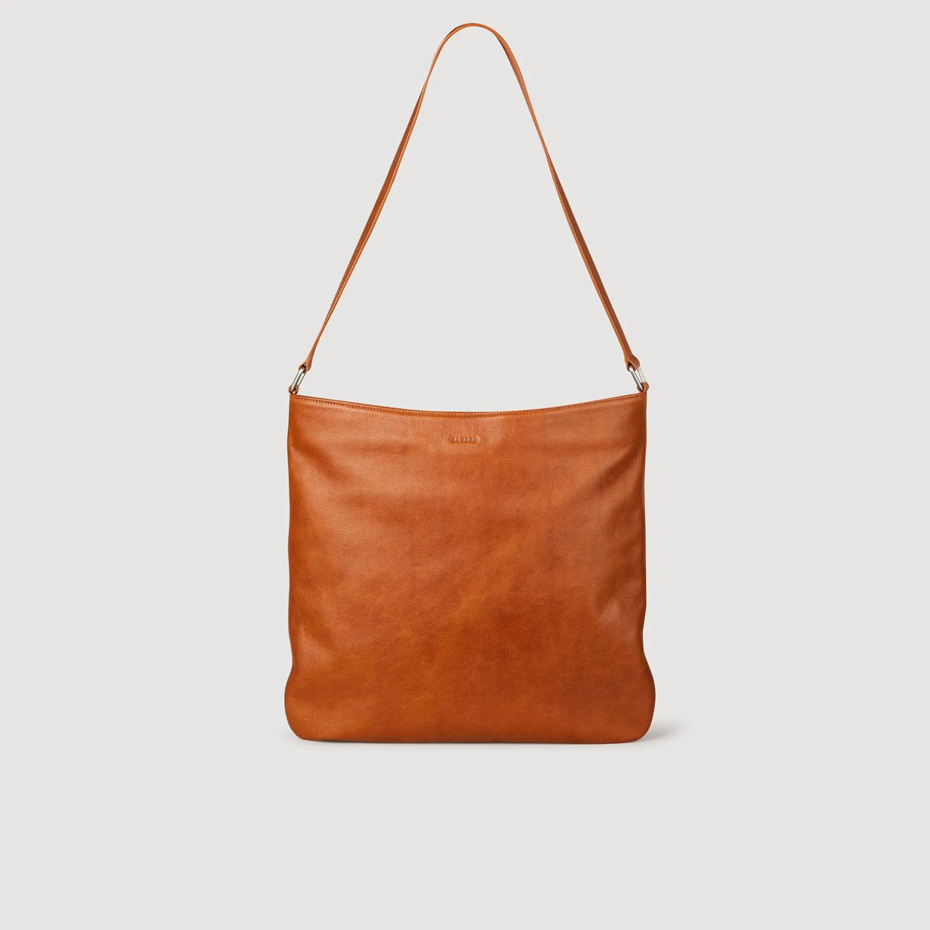 Homme SANDRO Besace En Cuir Grainé
