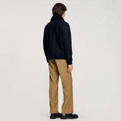 Homme SANDRO Blouson Aviateur En Laine