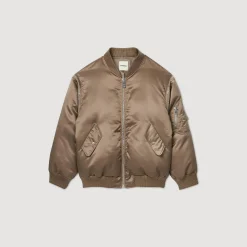 Femme SANDRO Blouson Bomber Satiné