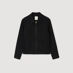 Homme SANDRO Blouson En Coton
