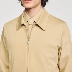 Homme SANDRO Blouson En Coton