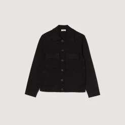 Homme SANDRO Blouson En Maille