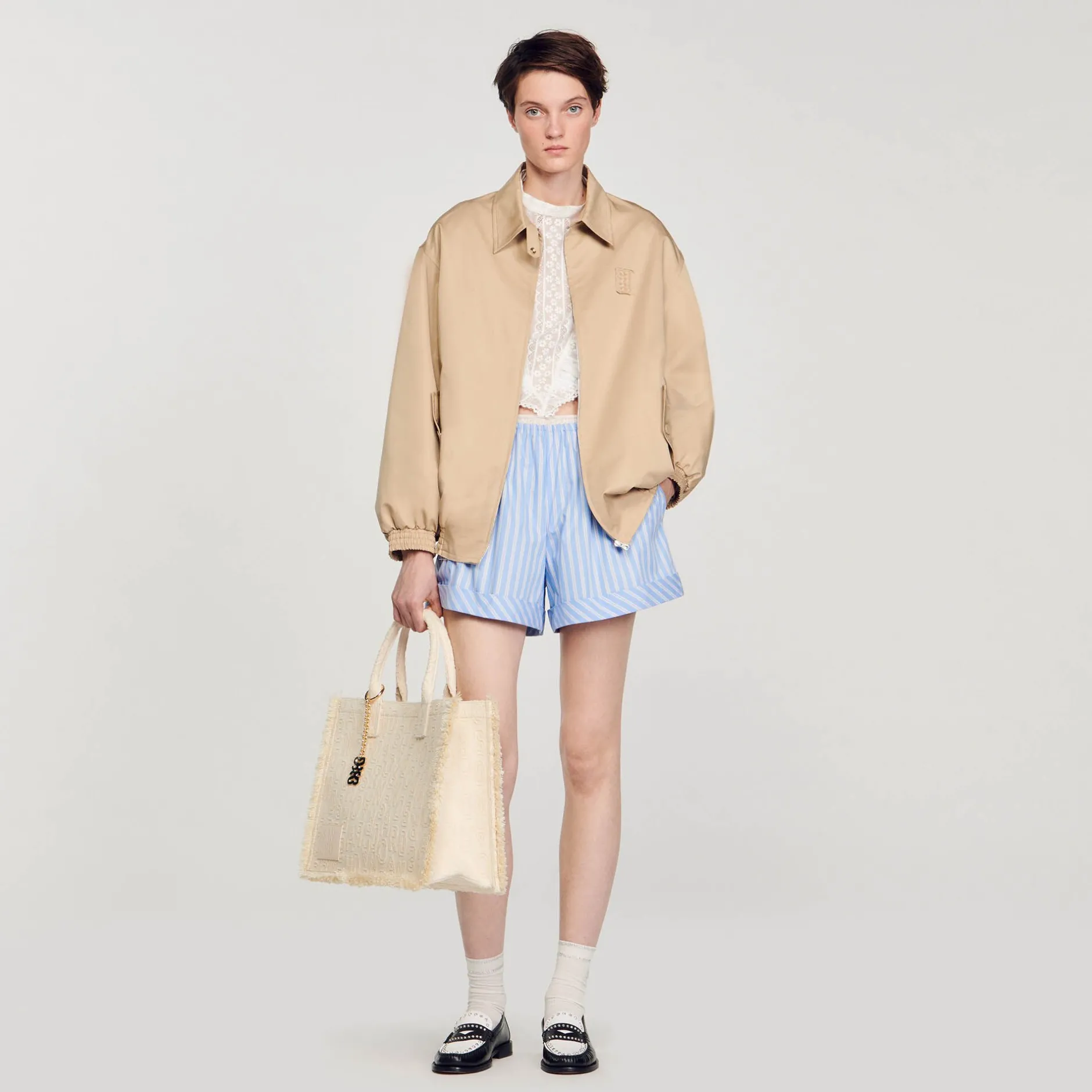 Femme SANDRO Blouson Oversize