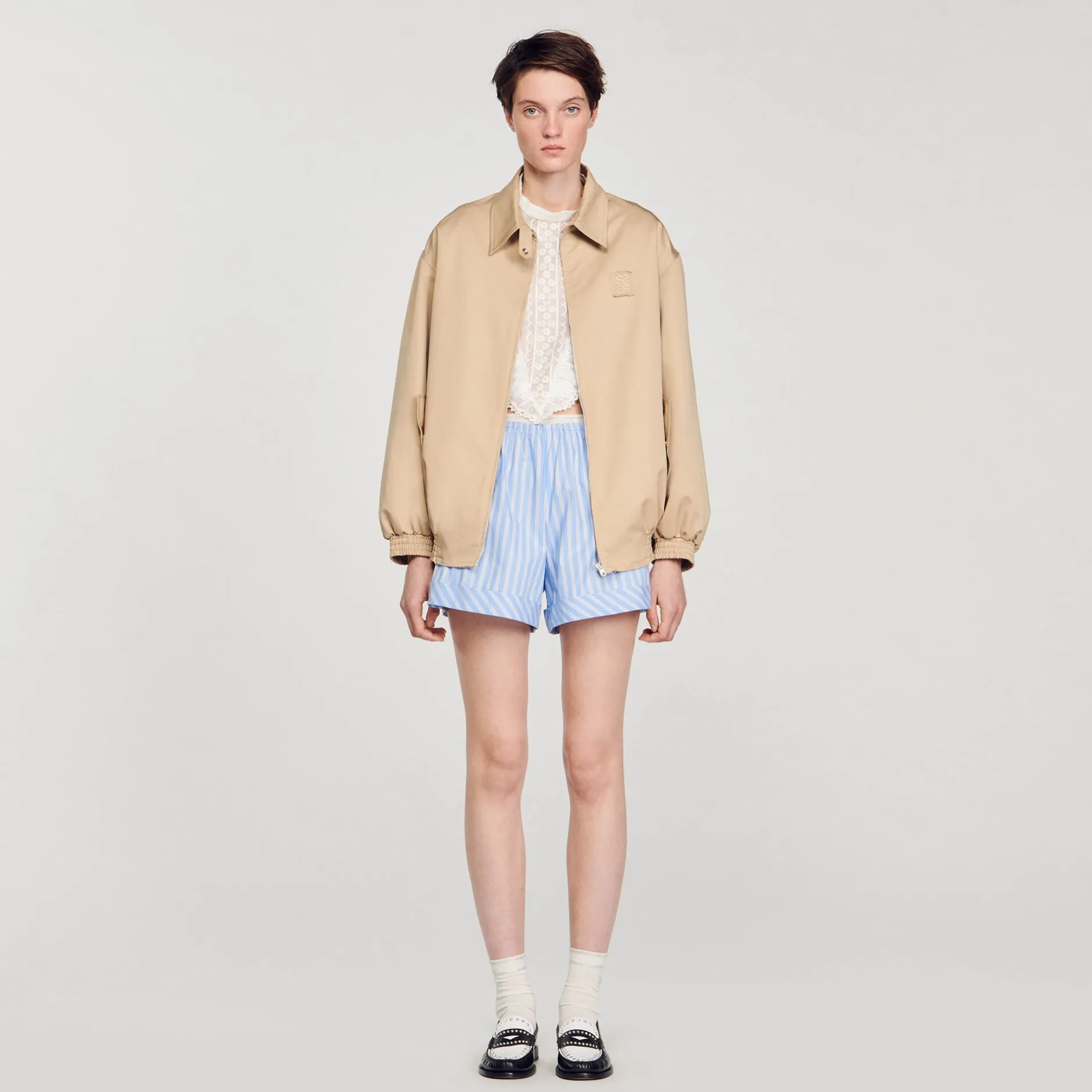 Femme SANDRO Blouson Oversize