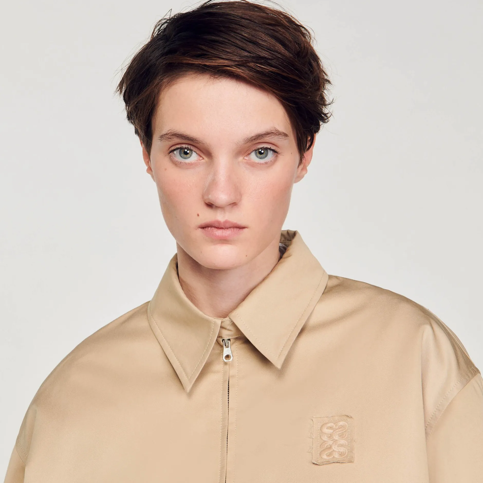 Femme SANDRO Blouson Oversize