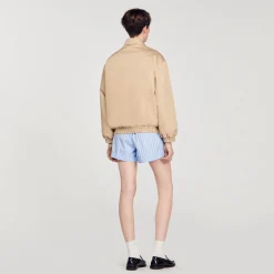 Femme SANDRO Blouson Oversize