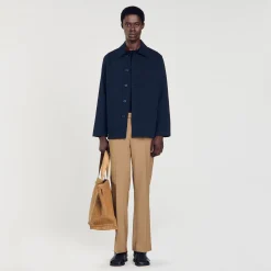Homme SANDRO Blouson Worker