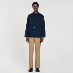 Homme SANDRO Blouson Worker