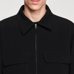 Homme SANDRO Blouson Zippé