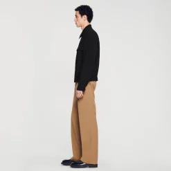 Homme SANDRO Blouson Zippé