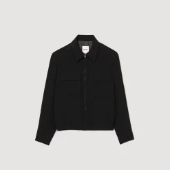 Homme SANDRO Blouson Zippé