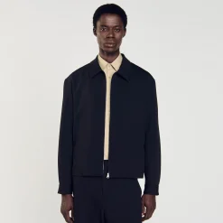 Homme SANDRO Blouson Zippé