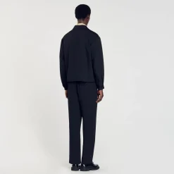 Homme SANDRO Blouson Zippé