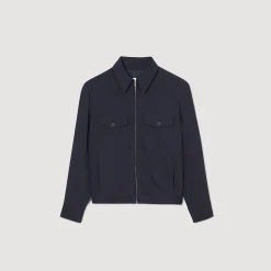 Homme SANDRO Blouson Zippé