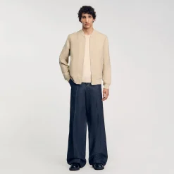 Homme SANDRO Blouson Zippé