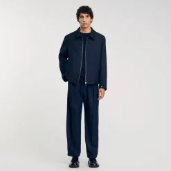 Homme SANDRO Blouson Zippé