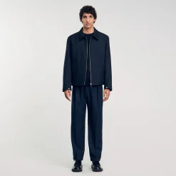 Homme SANDRO Blouson Zippé
