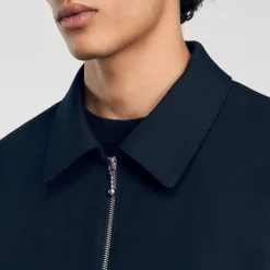 Homme SANDRO Blouson Zippé