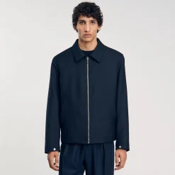 Homme SANDRO Blouson Zippé