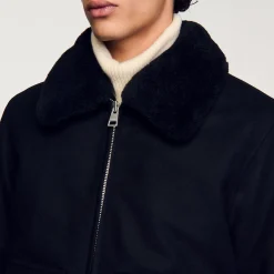 Homme SANDRO Blouson Zippé