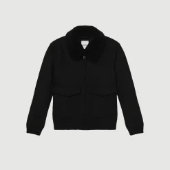 Homme SANDRO Blouson Zippé