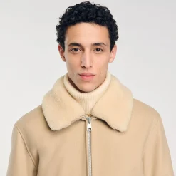 Homme SANDRO Blouson Zippé
