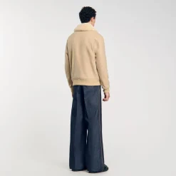 Homme SANDRO Blouson Zippé
