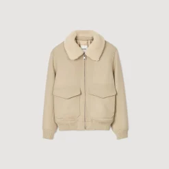 Homme SANDRO Blouson Zippé