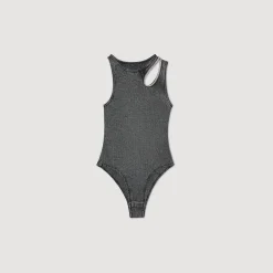 Femme SANDRO Body à épaule Strassée