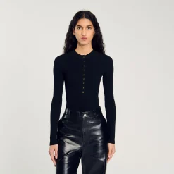 Femme SANDRO Body En Maille