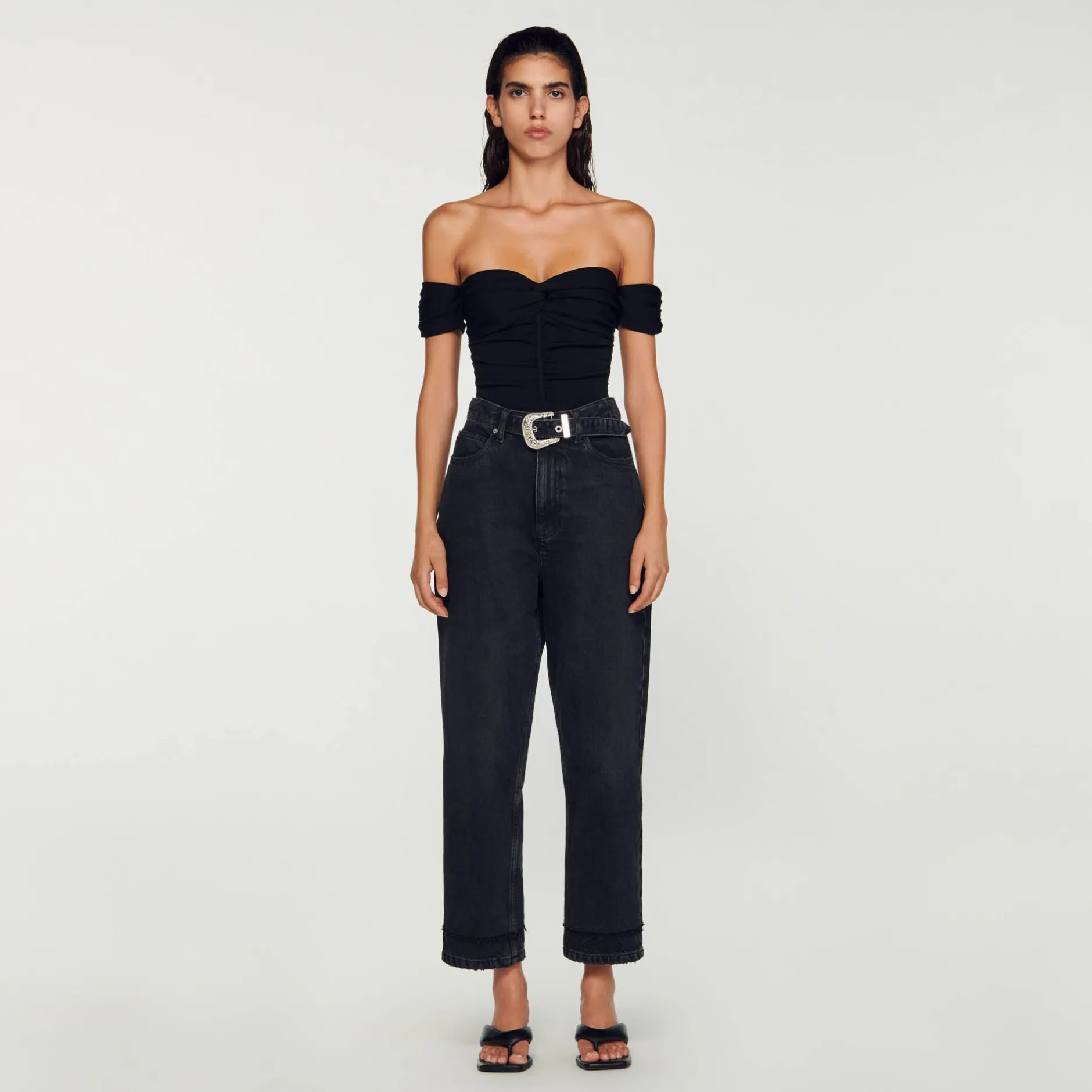 Femme SANDRO Body épaules Dénudées