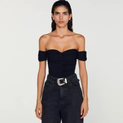 Femme SANDRO Body épaules Dénudées