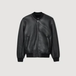 Homme SANDRO Bomber En Shearling