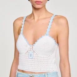 Femme SANDRO Brassière En Crochet