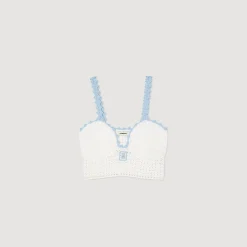 Femme SANDRO Brassière En Crochet