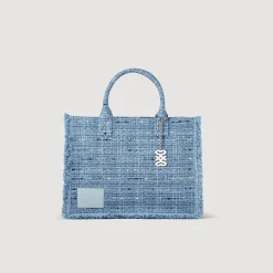 Femme SANDRO Cabas Kasbah En Tweed