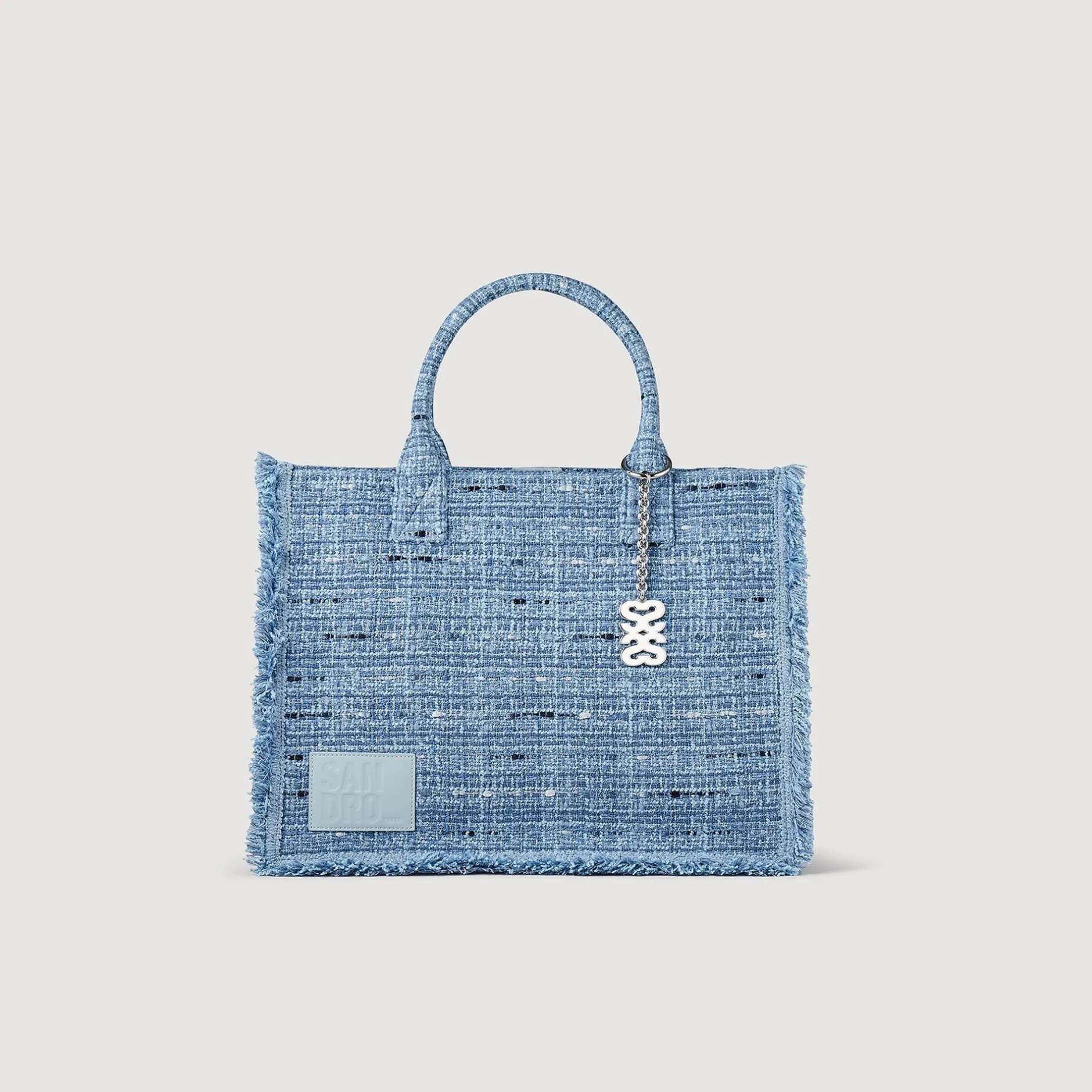 Femme SANDRO Cabas Kasbah En Tweed