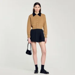 Femme SANDRO Cardicoat Court