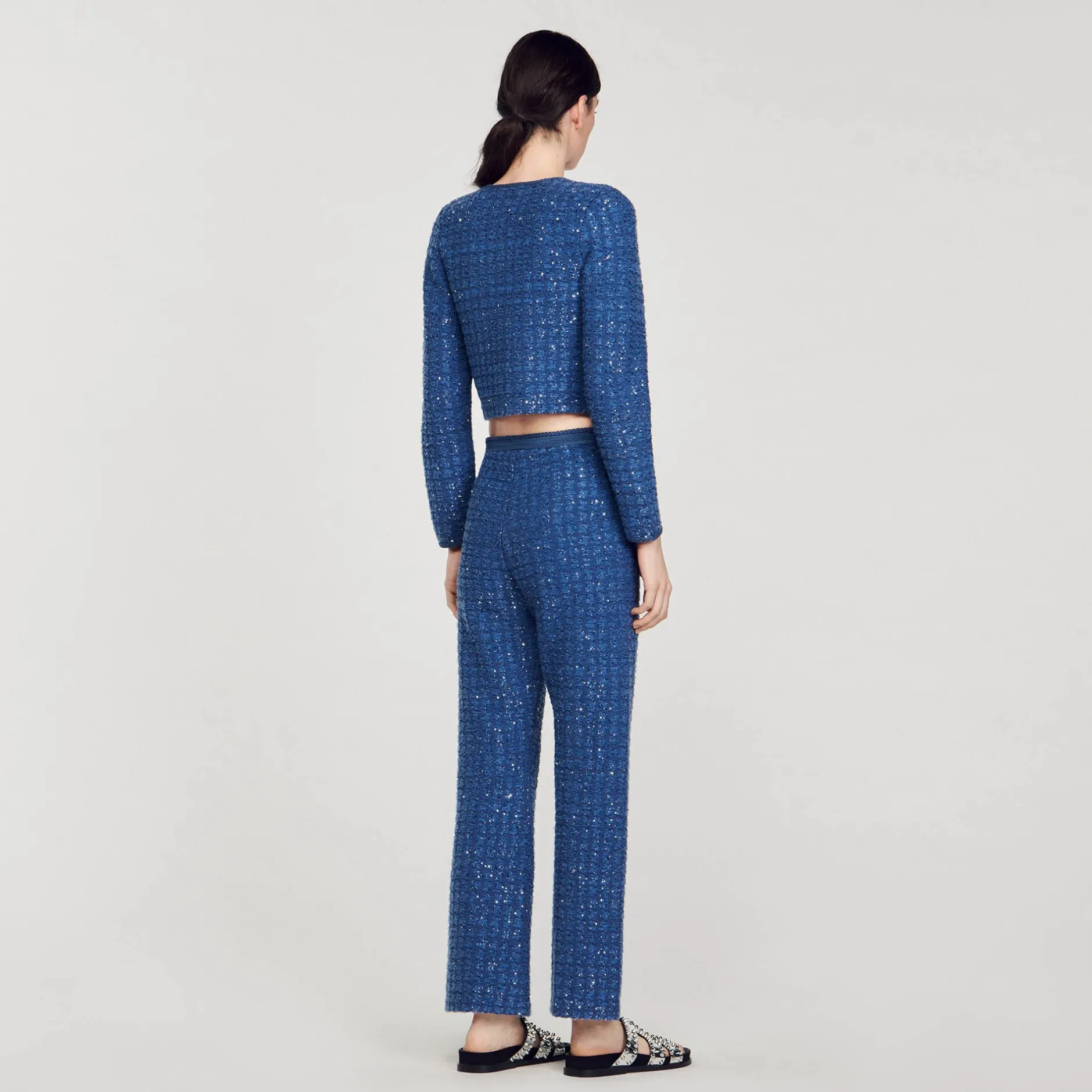 Femme SANDRO Cardicoat Court