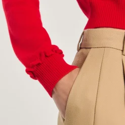 Femme SANDRO Cardigan à Volants