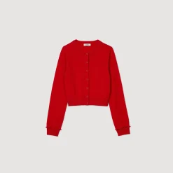 Femme SANDRO Cardigan à Volants