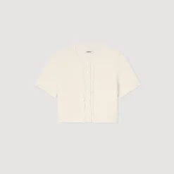 Femme SANDRO Cardigan à Volants