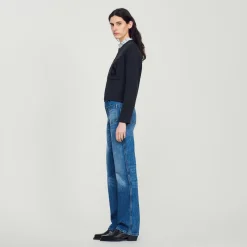 Femme SANDRO Cardigan En Laine Certifiée