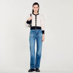 Femme SANDRO Cardigan En Maille
