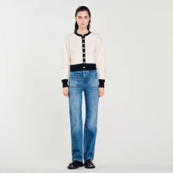 Femme SANDRO Cardigan En Maille