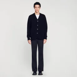 Homme SANDRO Cardigan En Yak