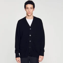 Homme SANDRO Cardigan En Yak